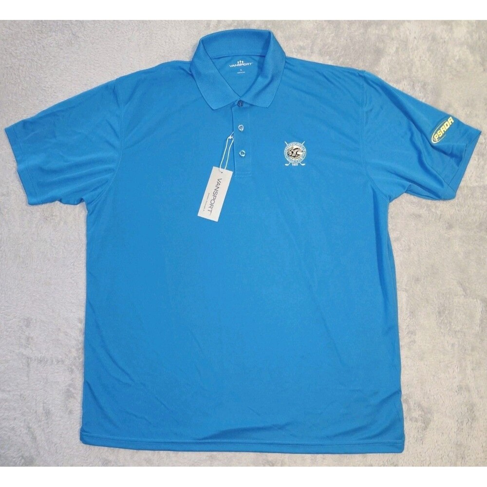 Jeffersonville Golf Club Vansport Golf Shirt Mens L New With Tags Polo Sport